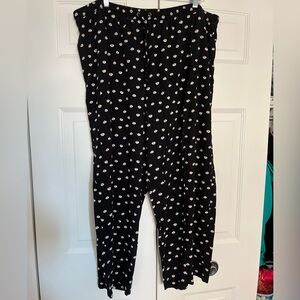 Wild Fable Full Elastic Pull On Daisy Pants